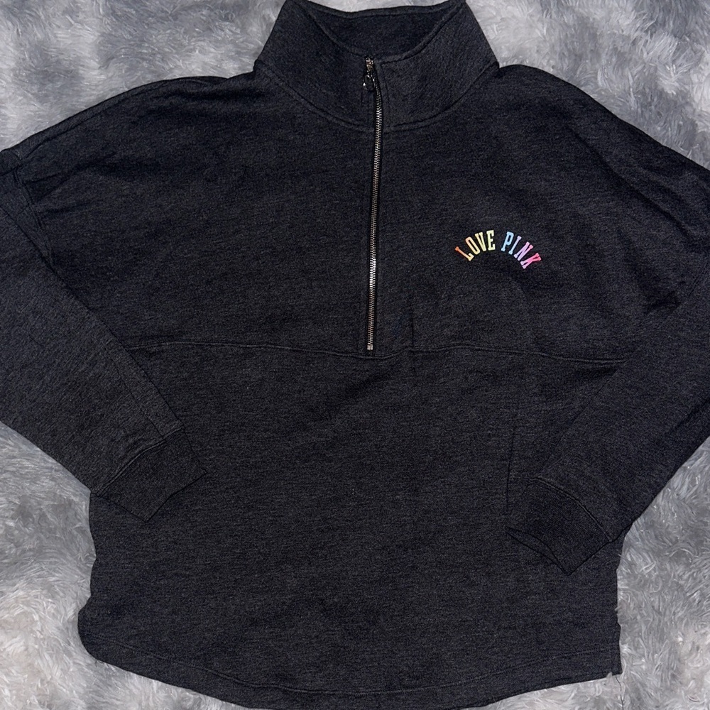 Victoria’s Secret PINK - Rainbow Logo 🌈 Pullover - Small